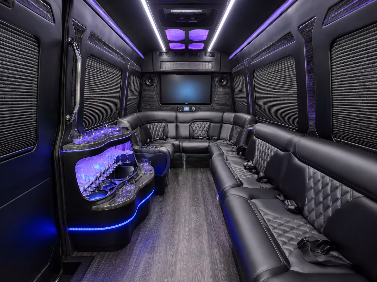 bus rental services for federal agencies and contractors near lax and el segundo