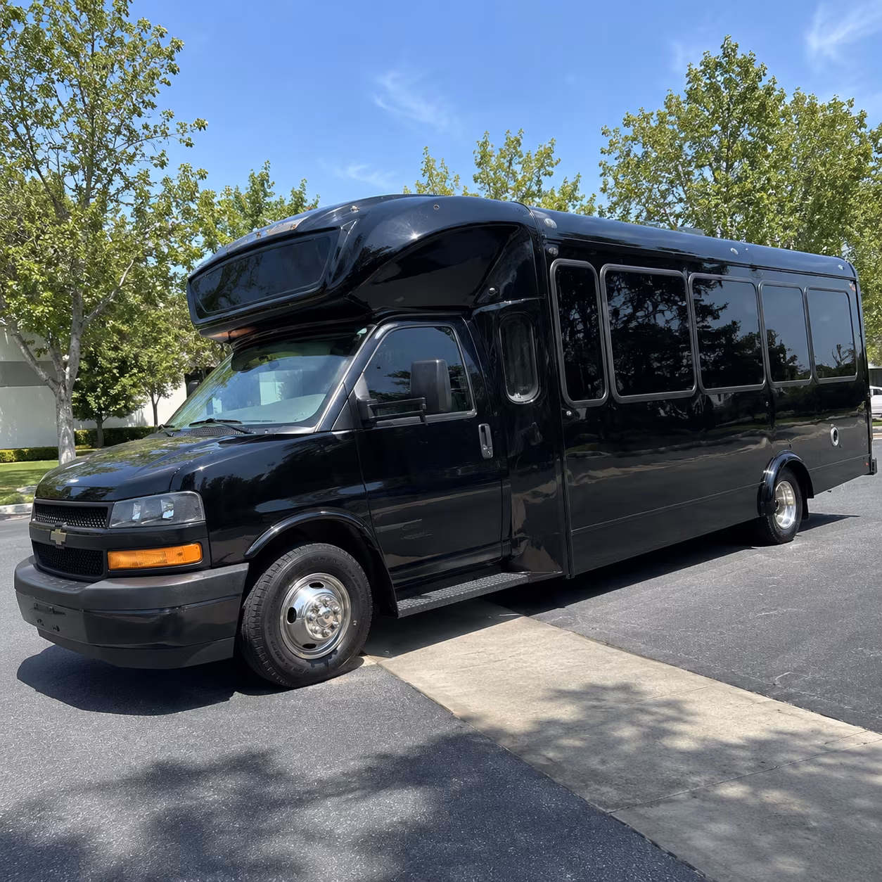 redondo beach 15 passenger party bus