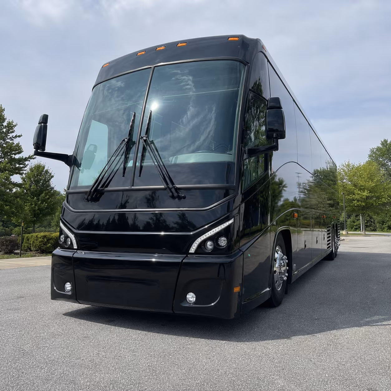 redondo beach bus rental service area