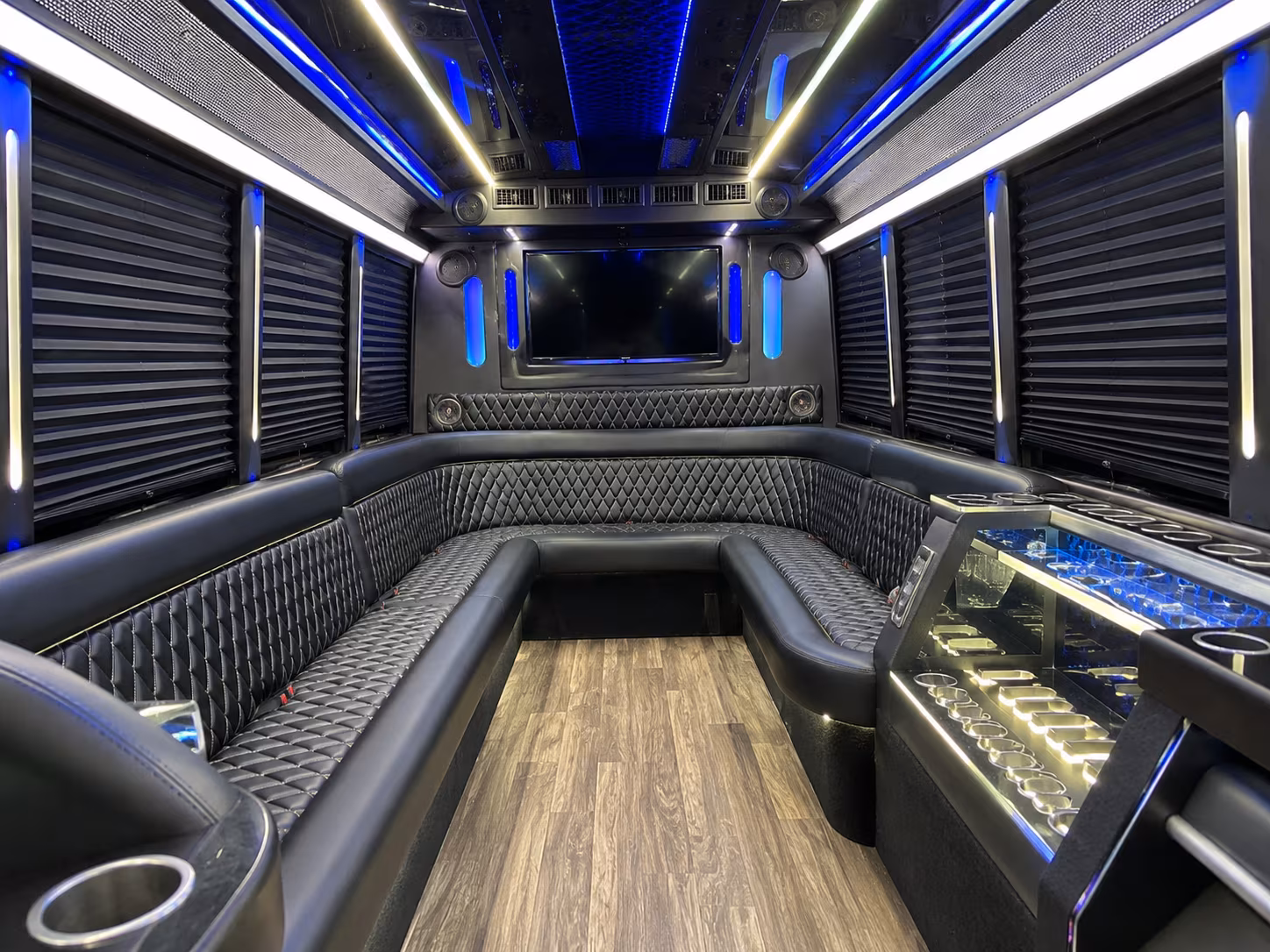redondo beach concert party bus rental