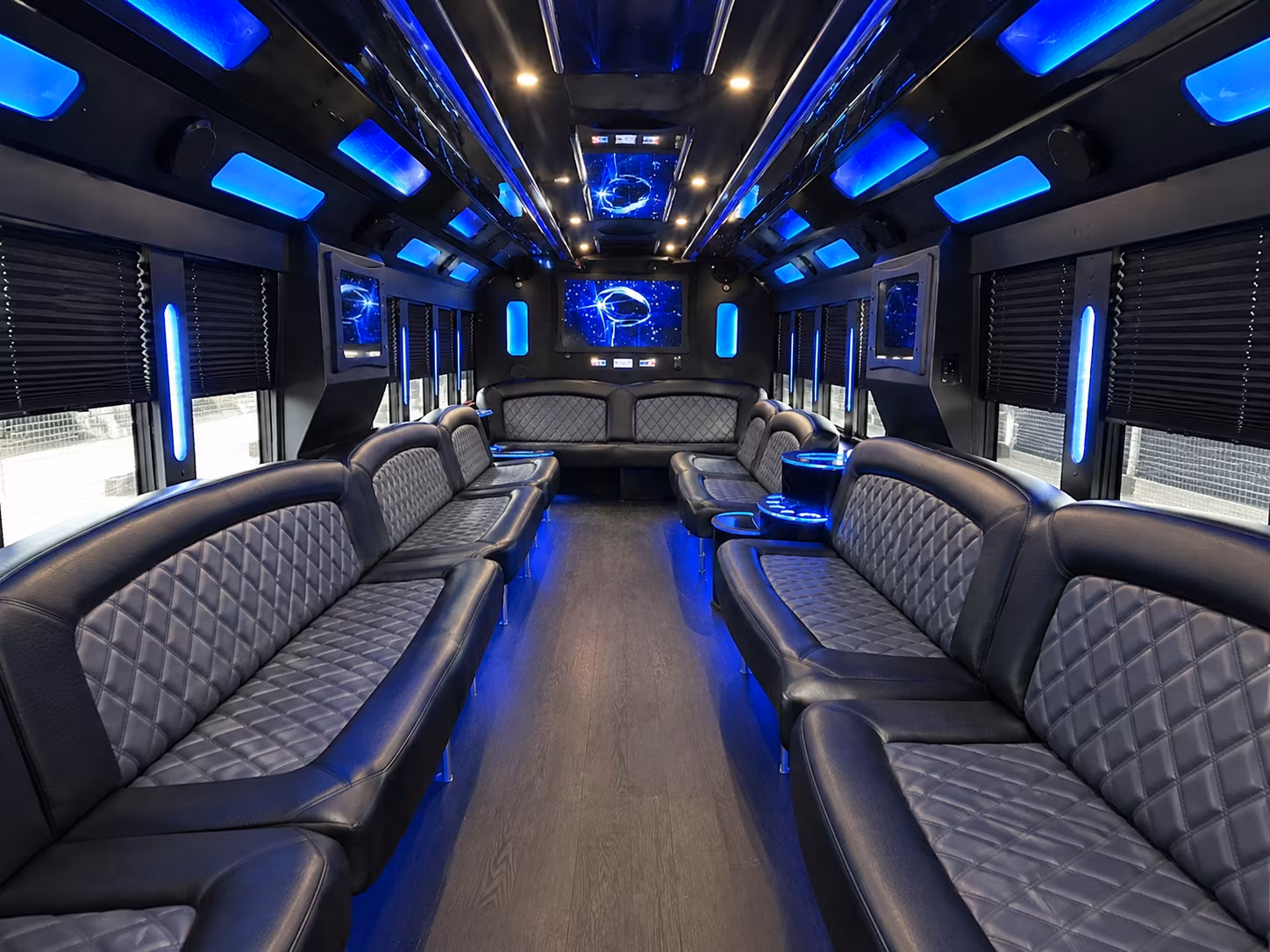 redondo beach pier king harbor party bus rental