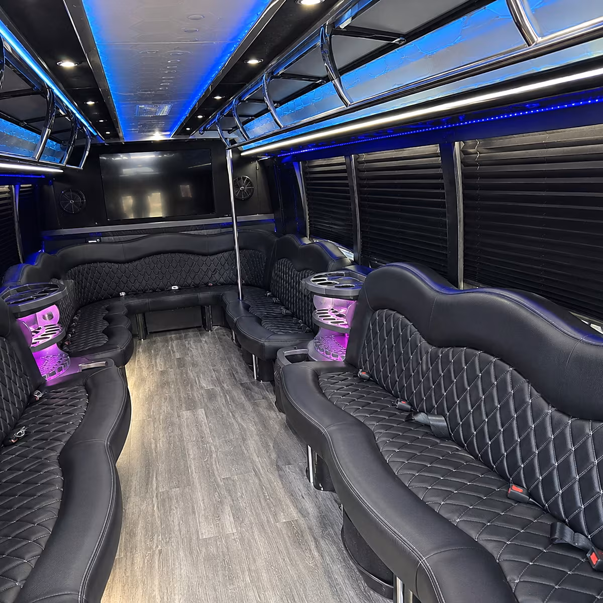 redondo beach prom party bus rental