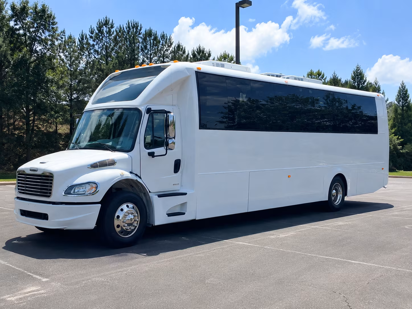 redondo beach wedding party bus rental